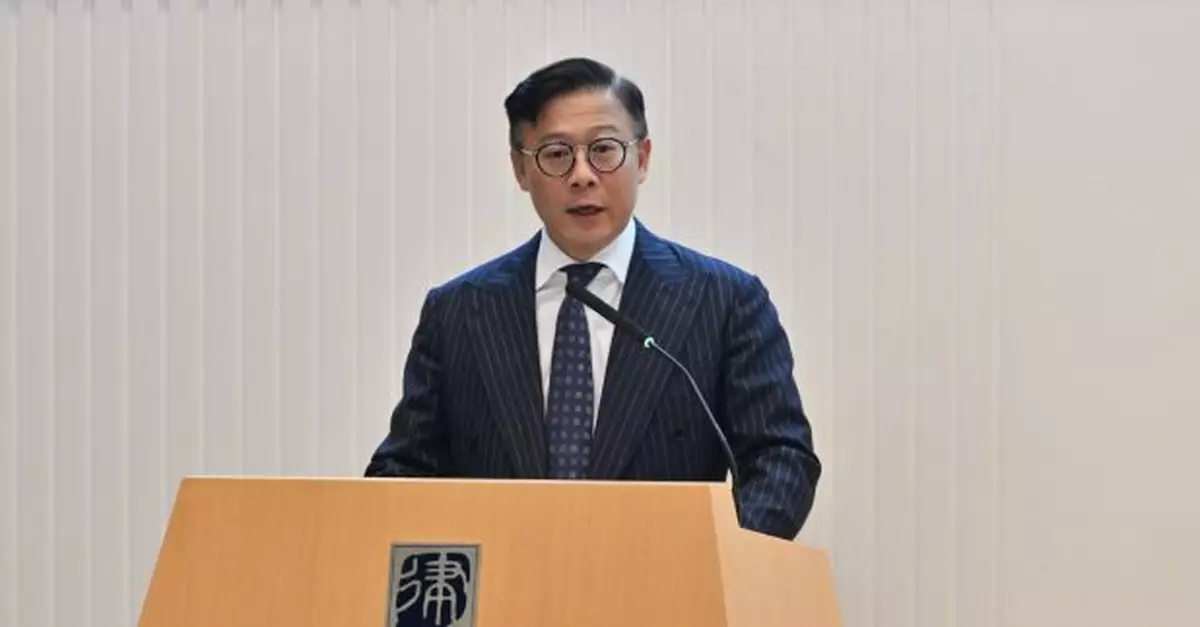 張國鈞稱法律科技重塑法律服務模式　將打造有利發展生態系統