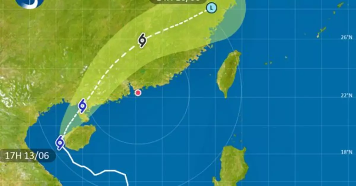 一號戒備信號至少維持至明日中午　明日下午評估是否須發三號信號
