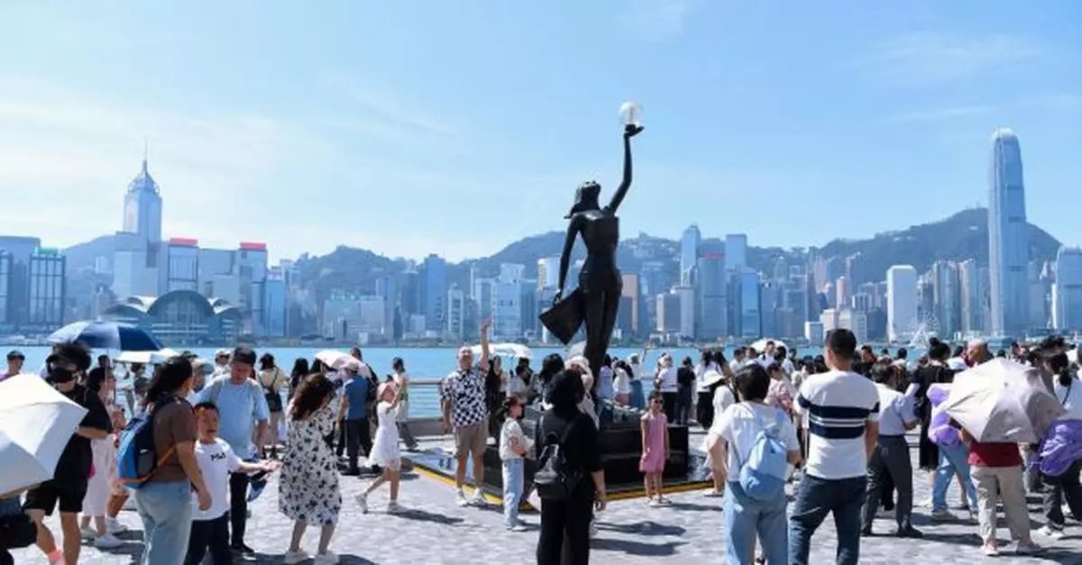 5月初步有408萬人次旅客訪港　按年升兩成