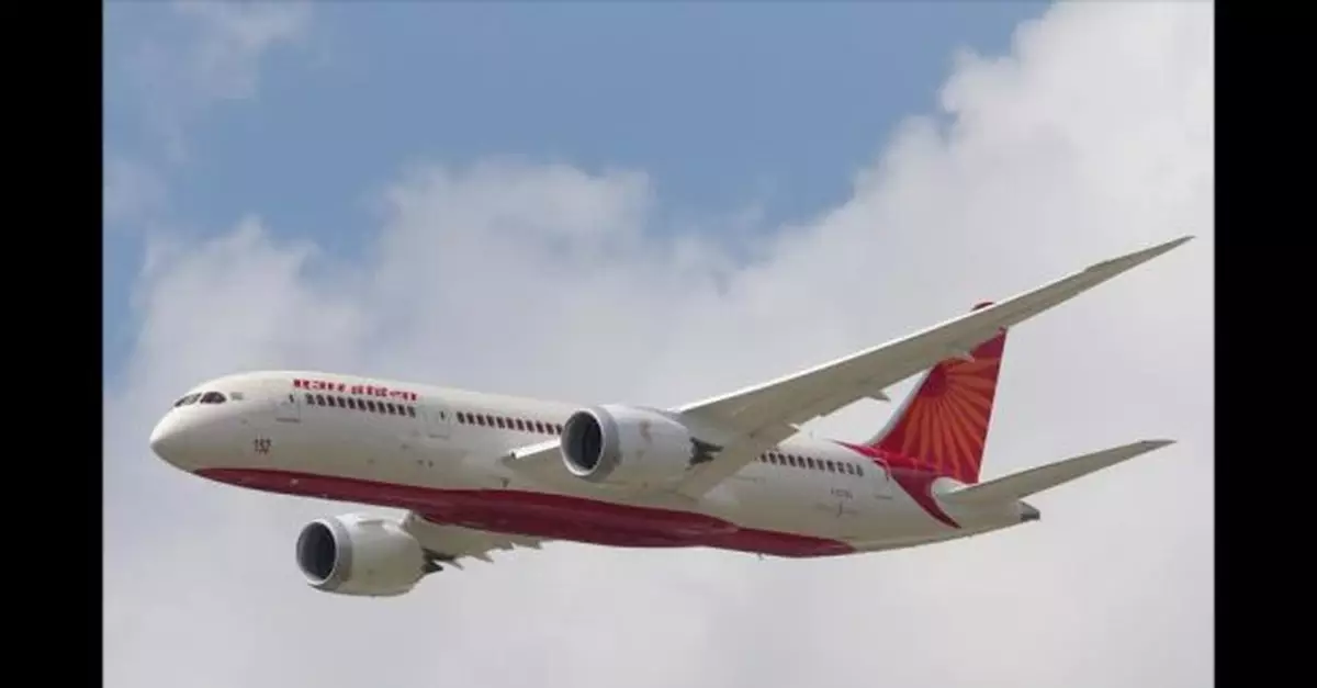 印度航空由香港飛往新德里客機據報因技術問題折返