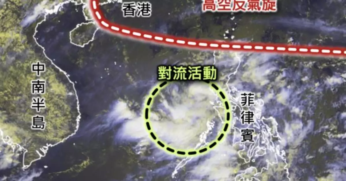 天文台料周四驟雨增多　電腦模式對低壓槽上會否出現低壓區有分歧
