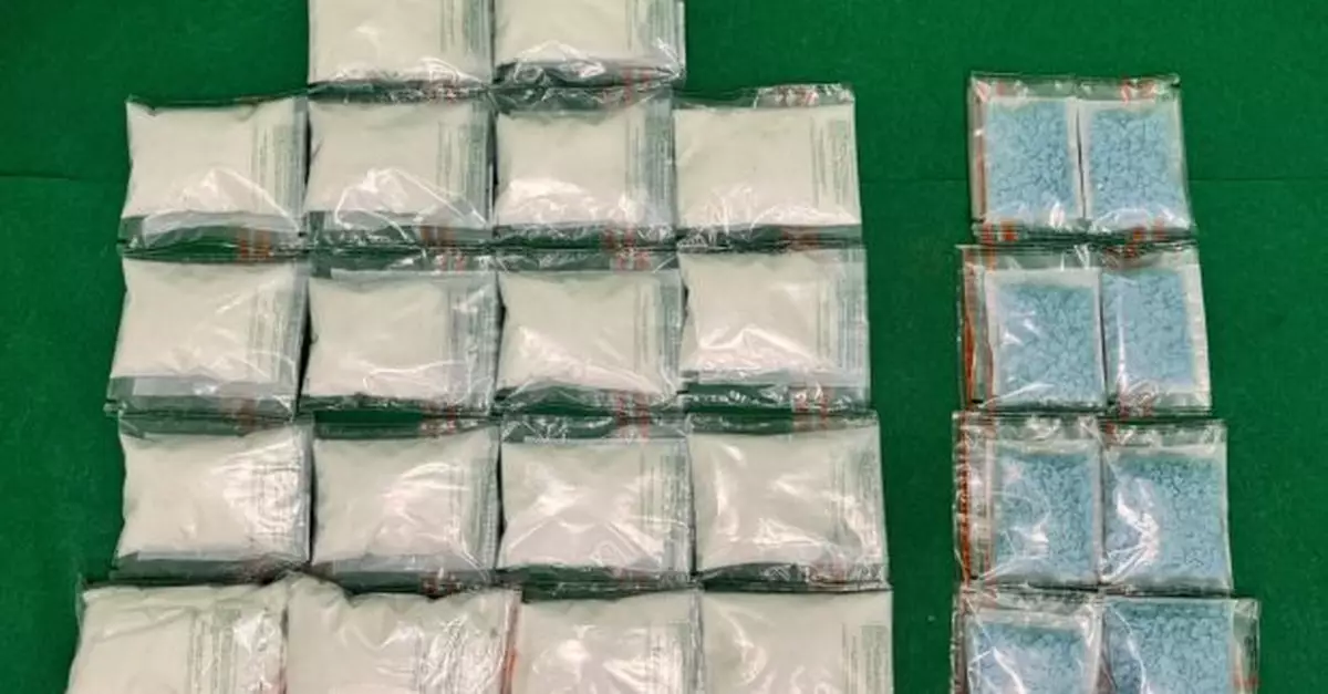 海關在機場檢獲490萬元懷疑氯胺酮及搖頭丸　27歲男旅客被捕