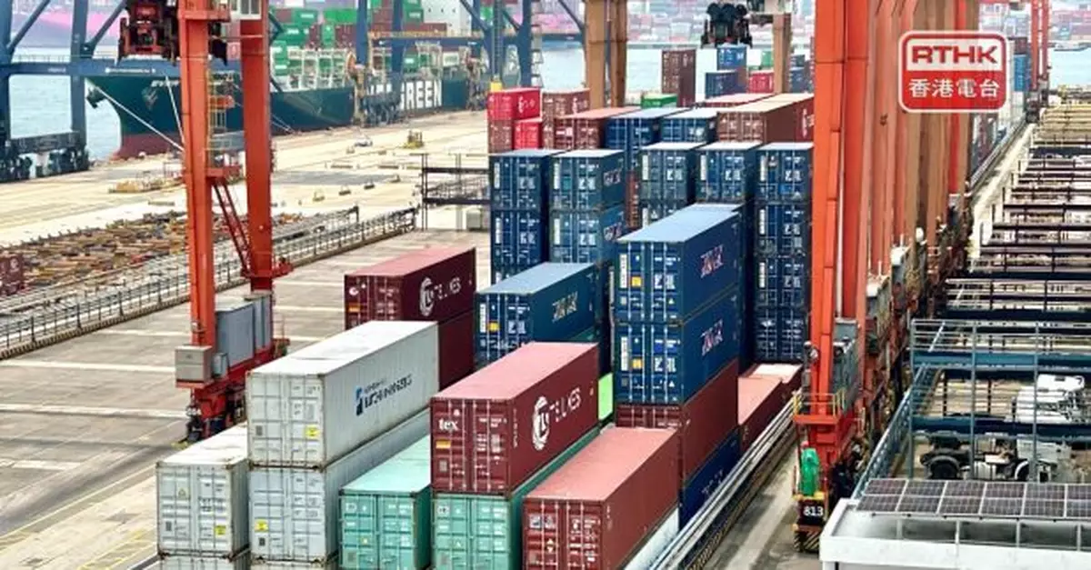 本港上月出口按年升逾15%　進口升近19%　升幅近年半最大