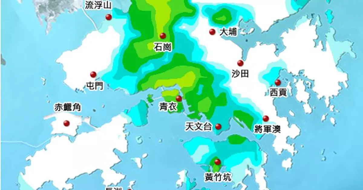 天氣 | 新界北部有水浸特別報告 天文台： 新田牛潭尾一帶受大雨影響
