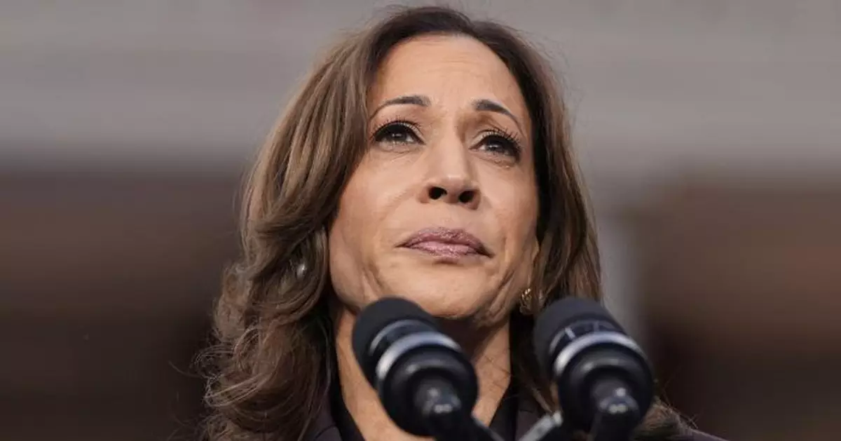 賀錦麗宣布明年不參加加州州長選舉