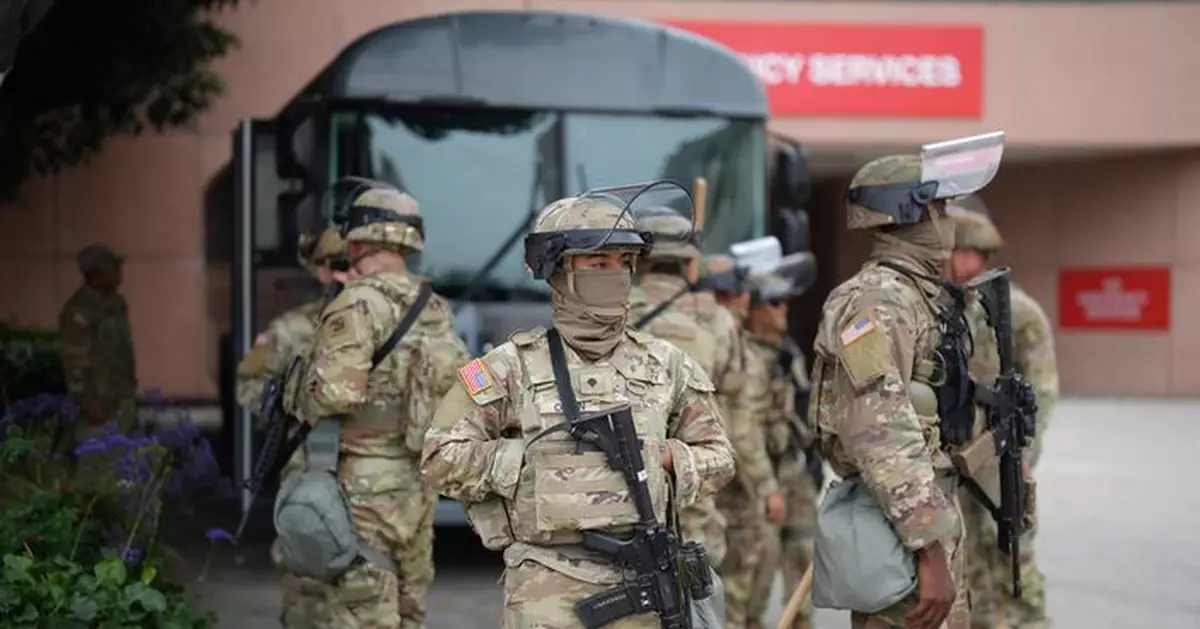 美國國防部再從洛杉磯撤走700名海軍陸戰隊員