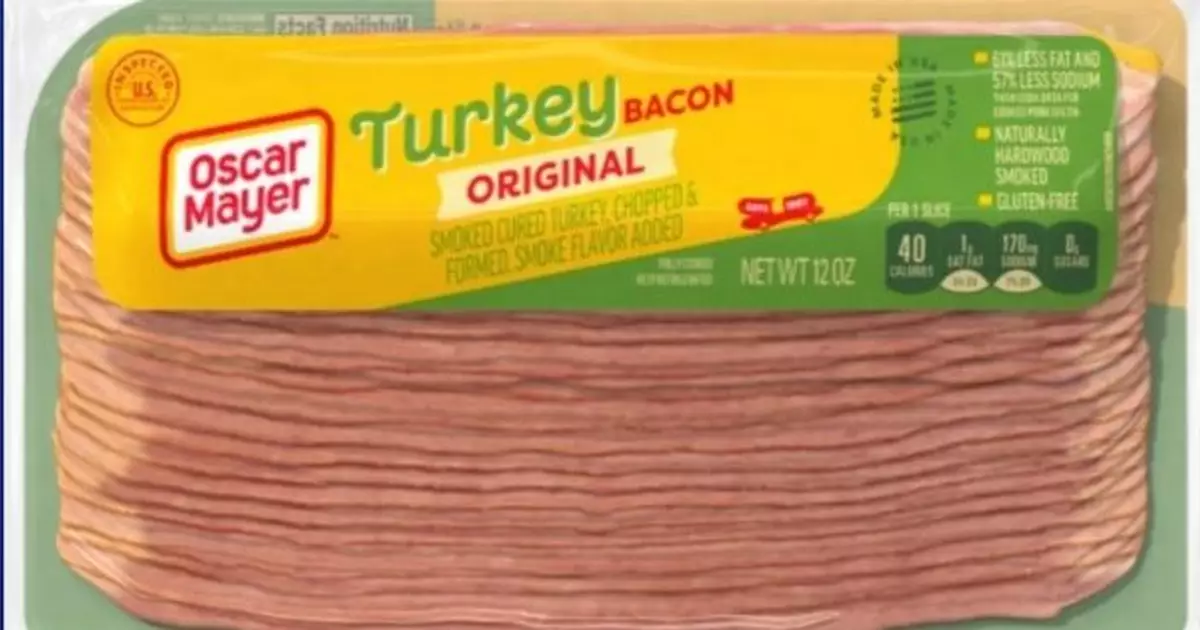 美國Oscar Mayer火雞煙肉疑遭李斯特菌污染　食安中心籲業界停售市民勿食用