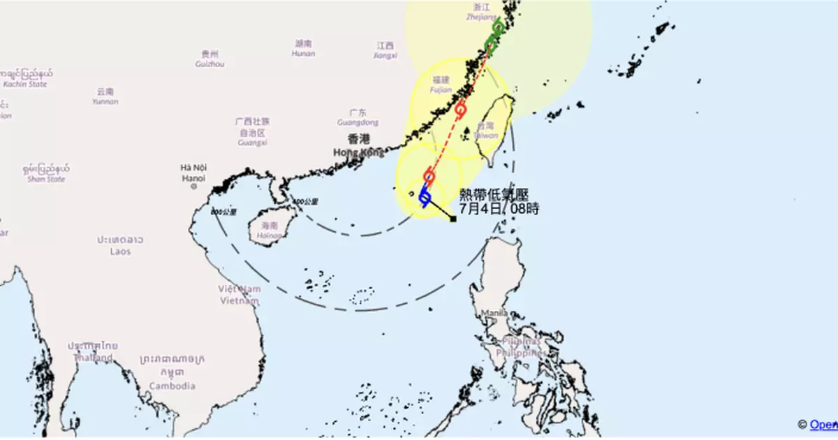 天氣 | 天文台：1號戒備信號至少維持至下午初期