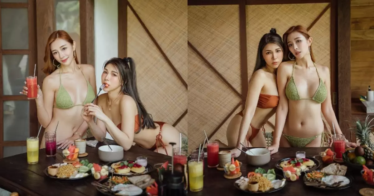 梁允瑜孖工展小姐陳泫名遊峇里大解放 水著寫真引無限遐想