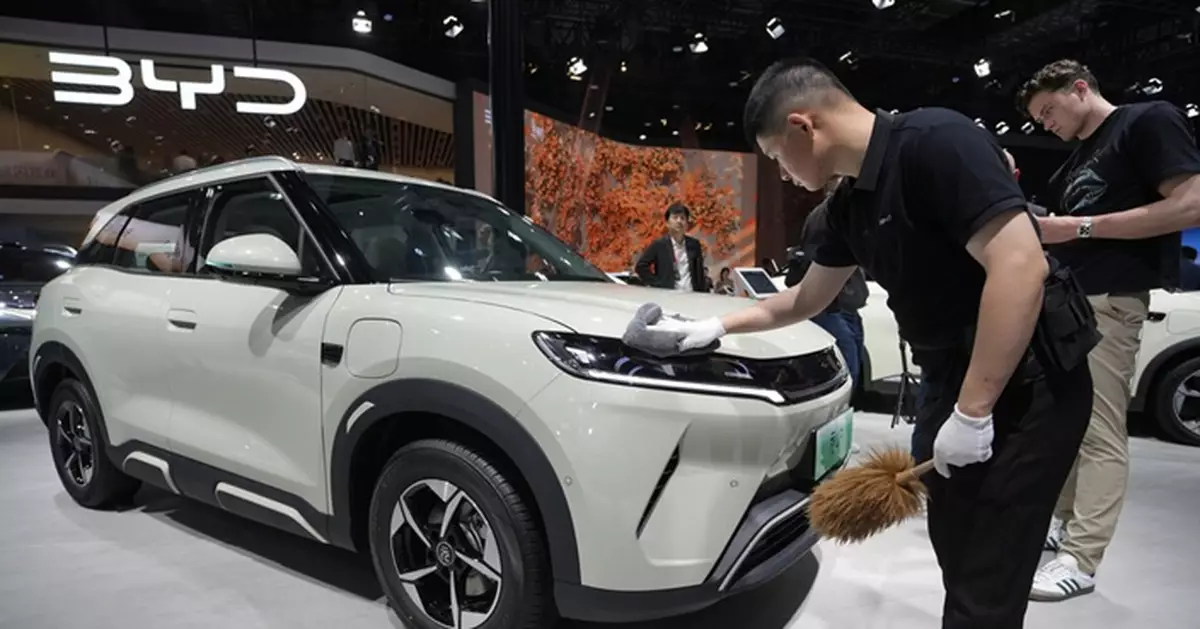 比亞迪12月銷量跌18.3%   全年累升7.7%