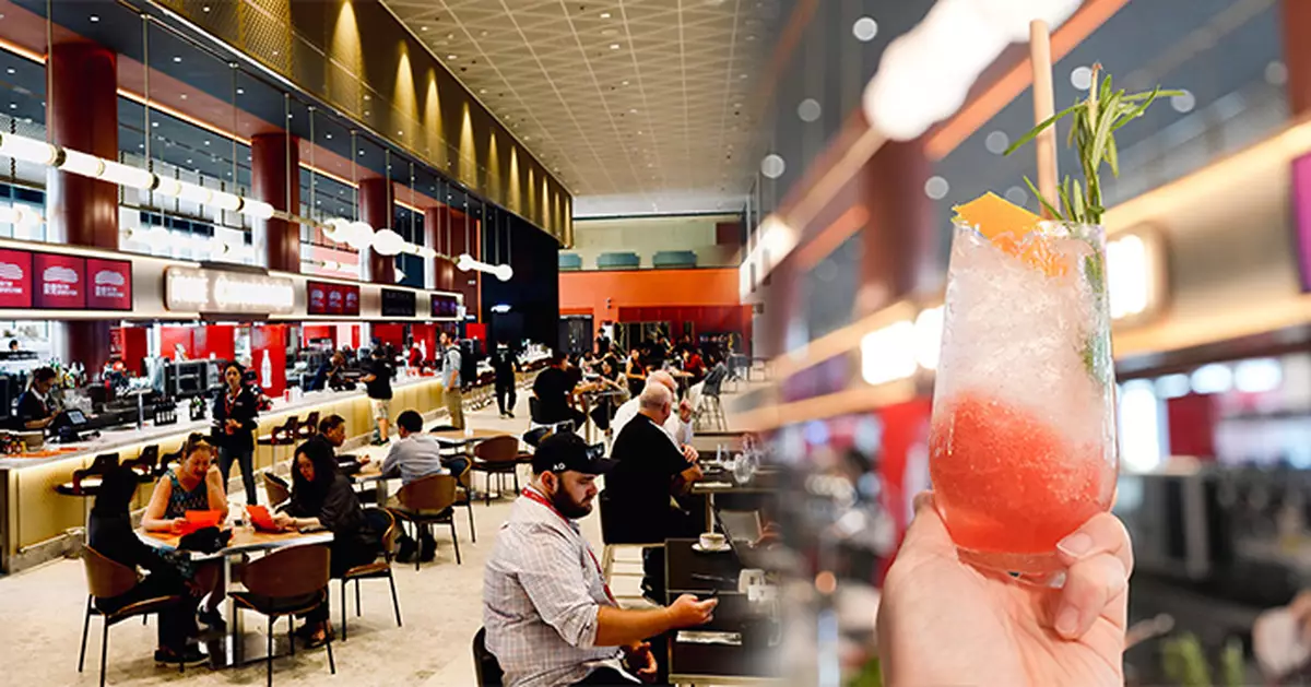 啟德體育園The Champion運動酒吧7月5日開幕 超長百米吧枱融合舊機場懷舊設計