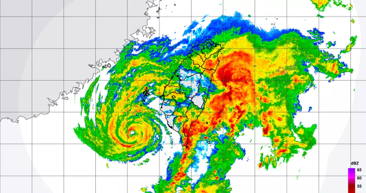 台灣氣象部門：丹娜絲料對新北至屏東及南投等地構成威脅