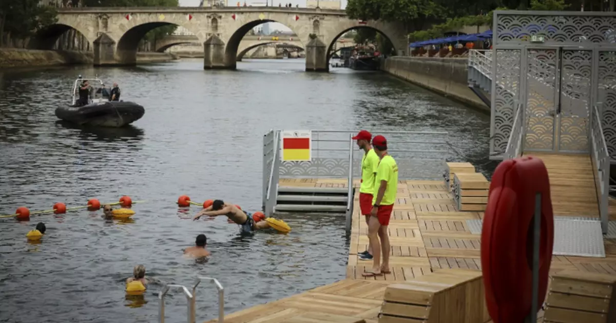 熱浪來襲！塞納河解封百年禁令可游泳 柏林人公園裸曬