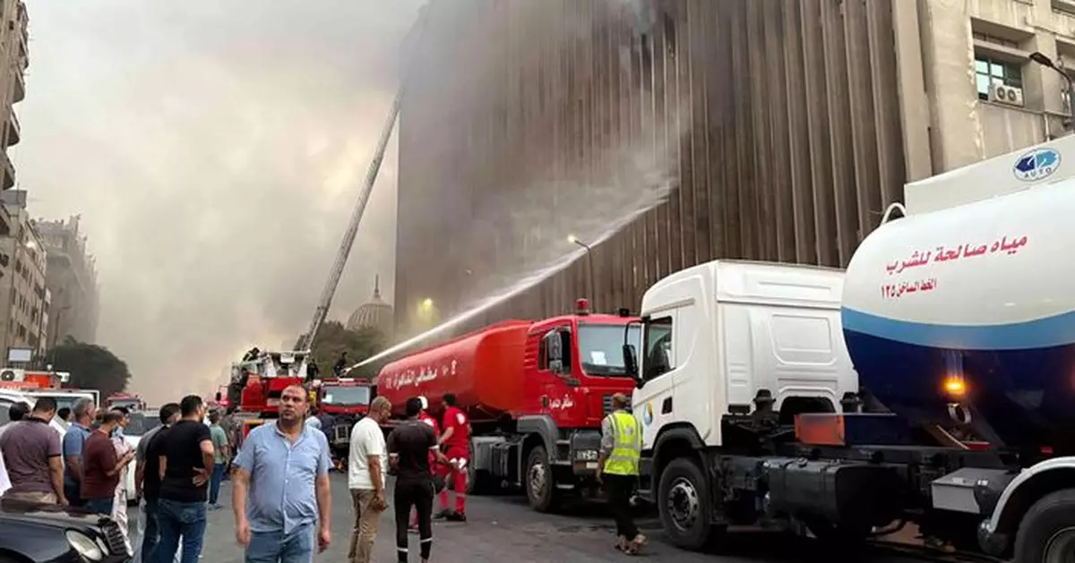 埃及開羅電信大樓起火22人傷 區內網絡服務大面積中斷