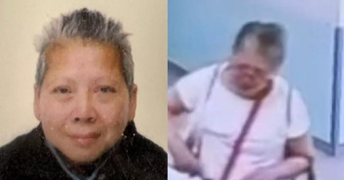 葵涌67歲女子離開院舍後失蹤 警方呼籲市民提供消息