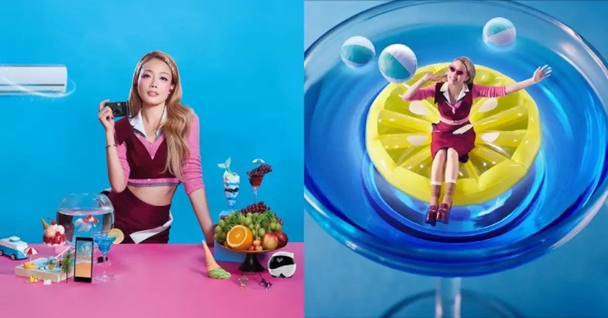 容祖兒化身「創意魔法師」拍廣告 融合科技+想像力解鎖炎夏幻想世界