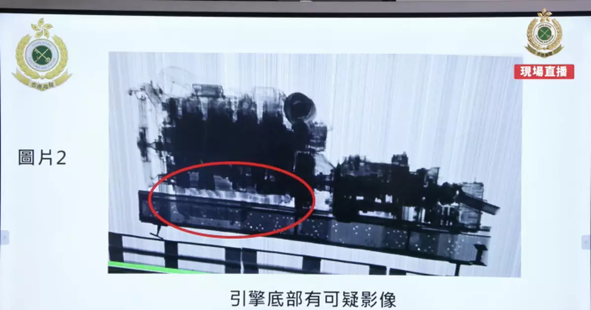 荷蘭海運抵港貨車引擎檢值3600萬K仔 海關拘司機及物流倉負責人