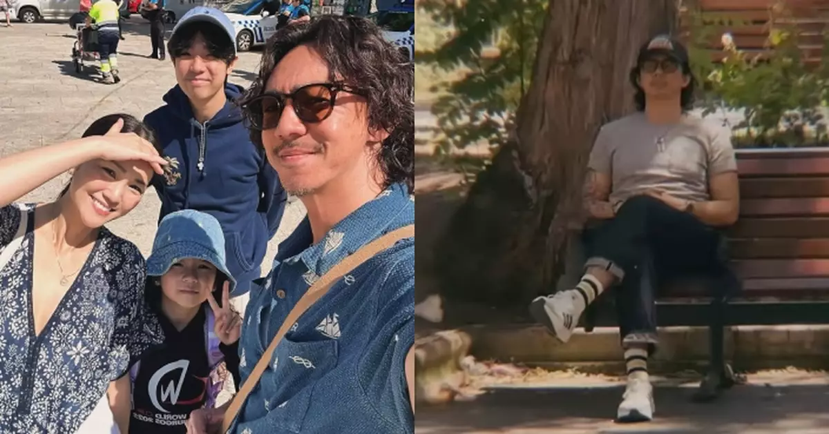 張繼聰馬德里陪老婆行街行到攰？自爆享受做「維園阿伯」