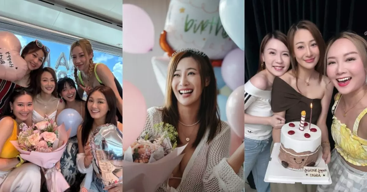 朱智賢人緣極佳 生日獲好友連環約食飯