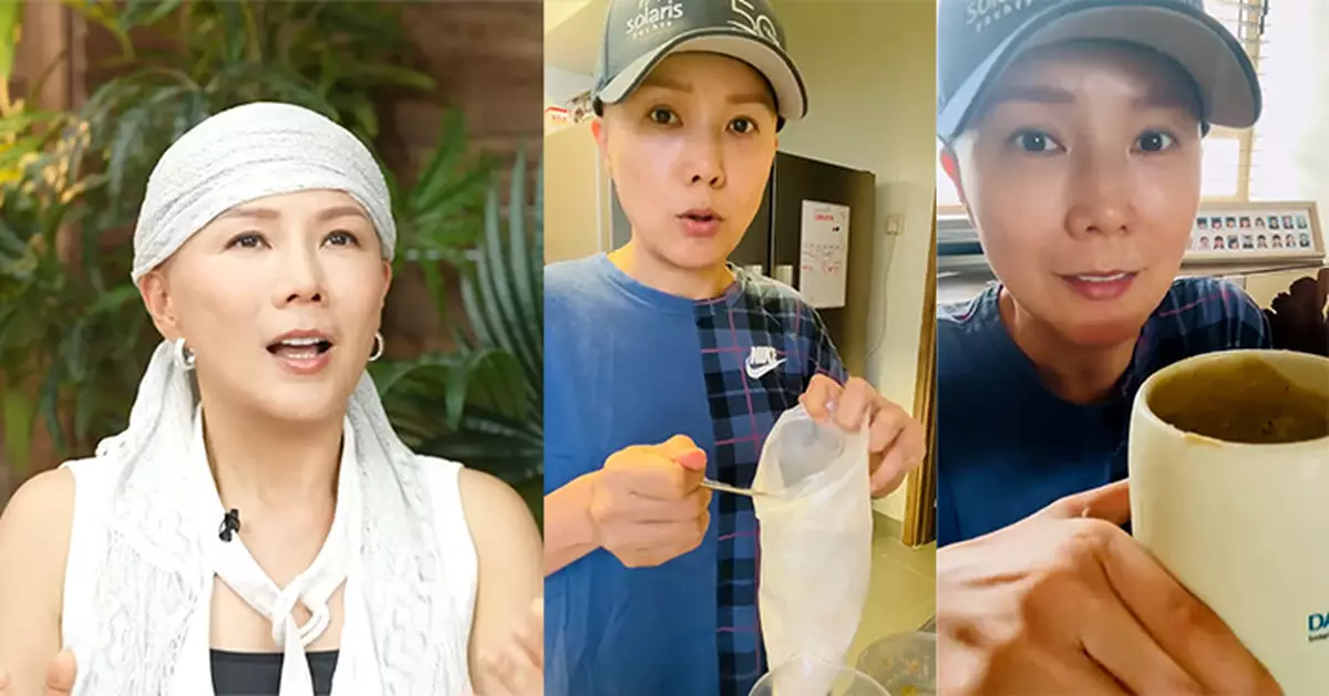 吳文忻分享抗癌心路歷程 獨創「超級能量飲」戰勝化療副作用