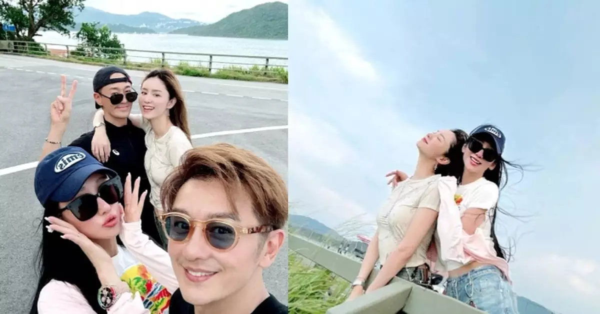 林峯陳浩民親子郊遊曬幸福 老婆閨蜜合照太似樣