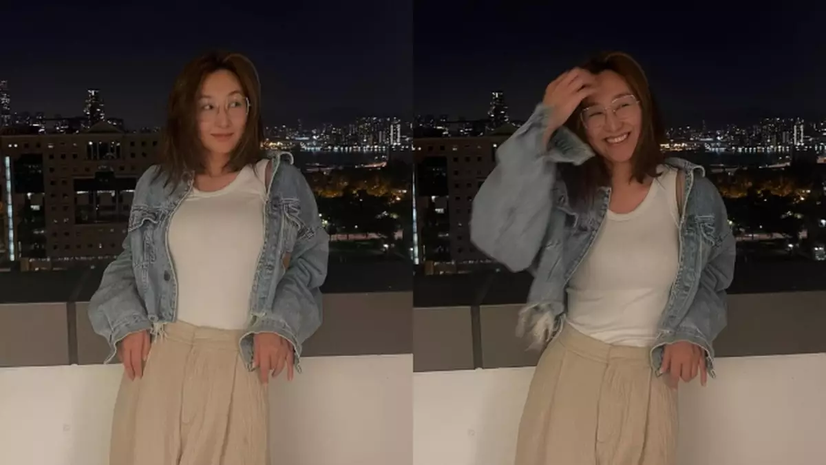 高海寧悠閒Look難掩好身材 素顏甜容獲網民大讚「可愛」