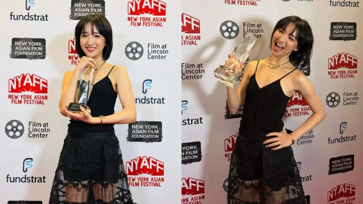 獲紐約亞洲電影節頒「亞洲新星獎」 許恩怡：以香港演員身份奪獎倍感驕傲