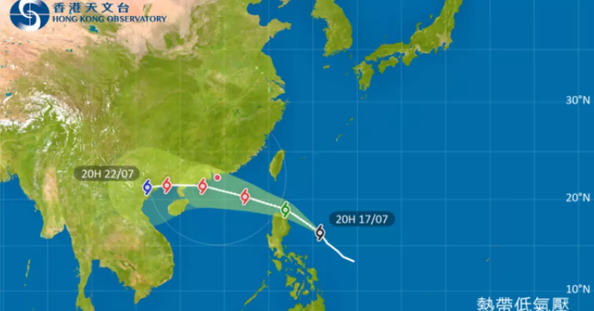 天文台：最快周五晚發出一號戒備信號　周六改發三號強風信號
