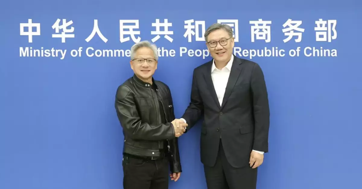 晤黃仁勳 王文濤冀Nvidia為中國客戶提供優質可靠產品服務
