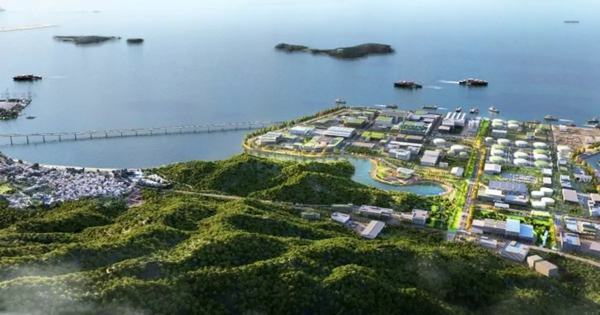 政府擬龍鼓灘近岸填海約145公頃 打造「智綠產業港」