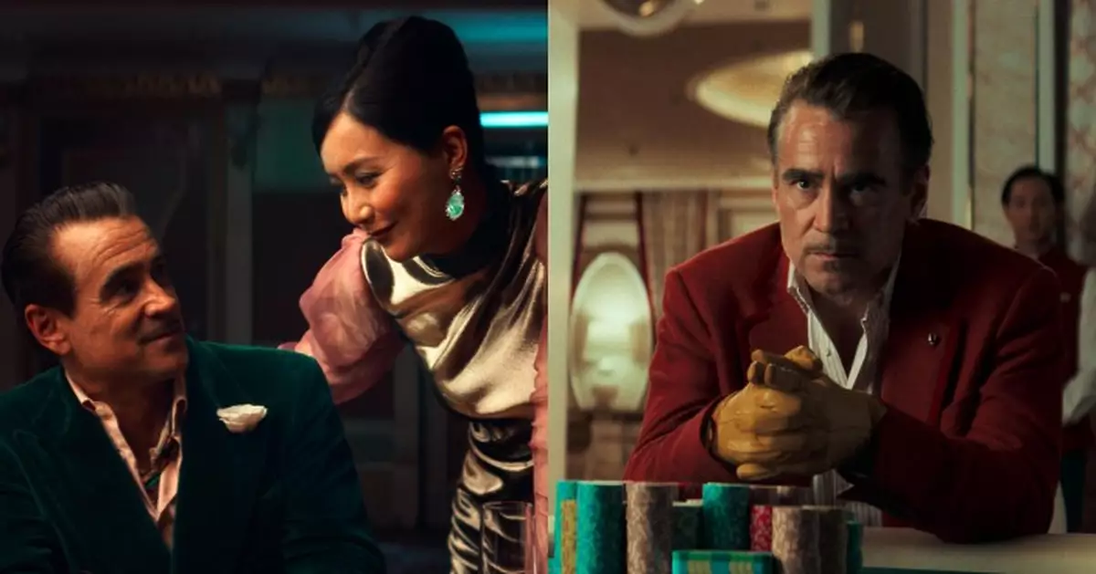 陳法拉新戲劇照曝光 與金球獎影帝四目雙投互鬥「戲」