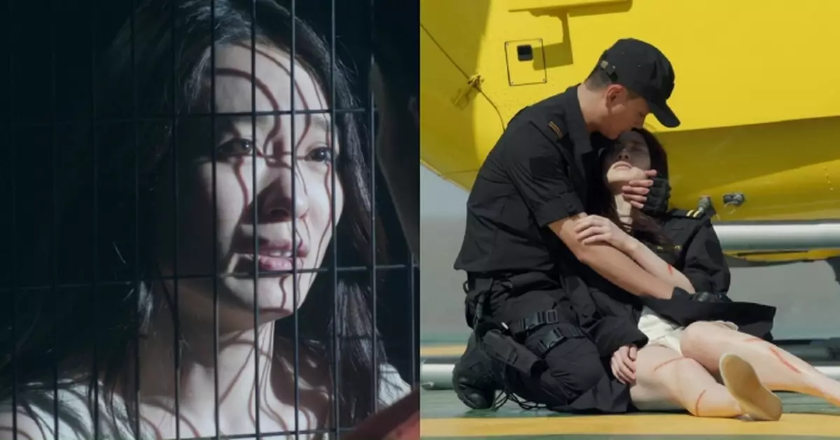 執法者們｜蔡潔為配合角色殘樣需要全素顏上陣勁專業 開心獲網民讚死得靚