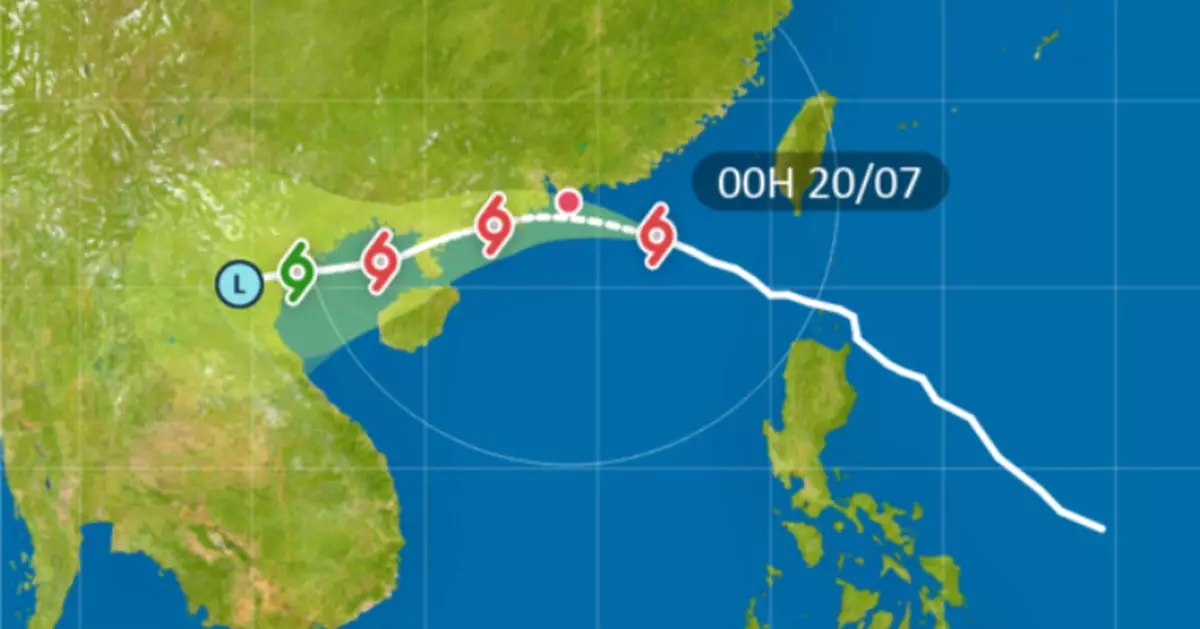 風暴韋帕｜天文台發出8號烈風或暴風信號 日間大部分時間維持