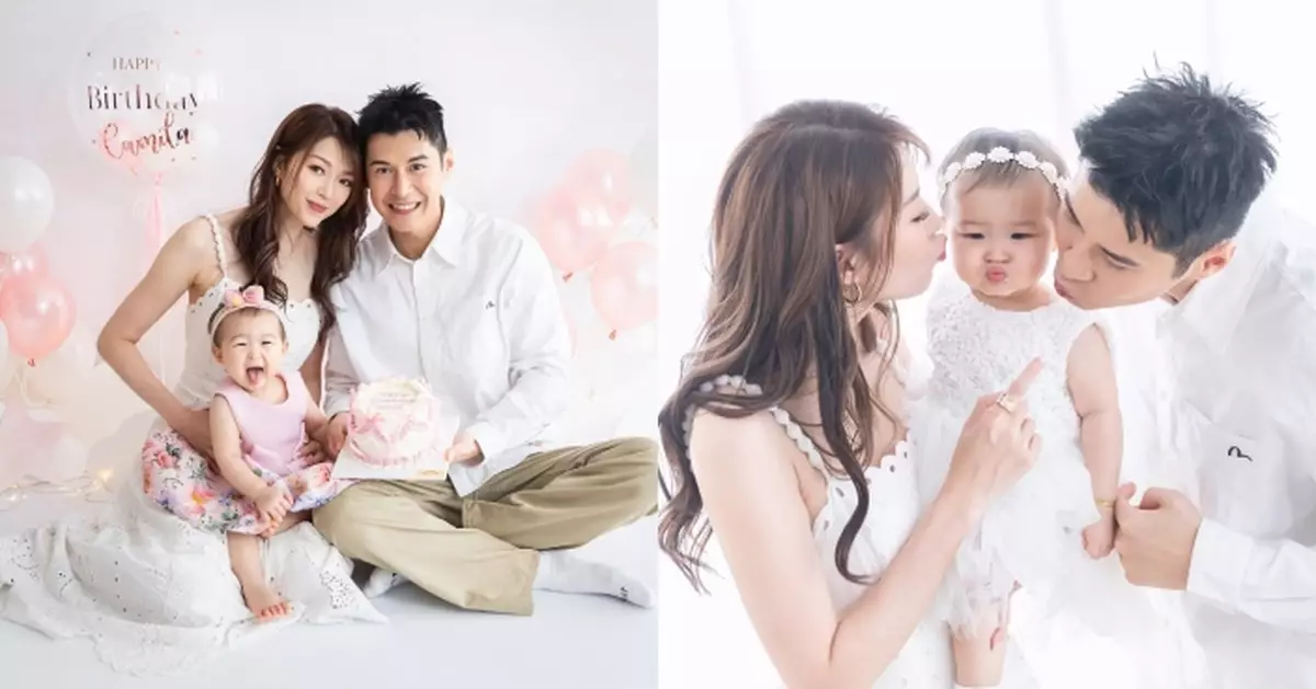 陳家樂囡囡1歲啦！連詩雅晒全家福：多謝你揀咗我哋做你嘅爸爸媽媽