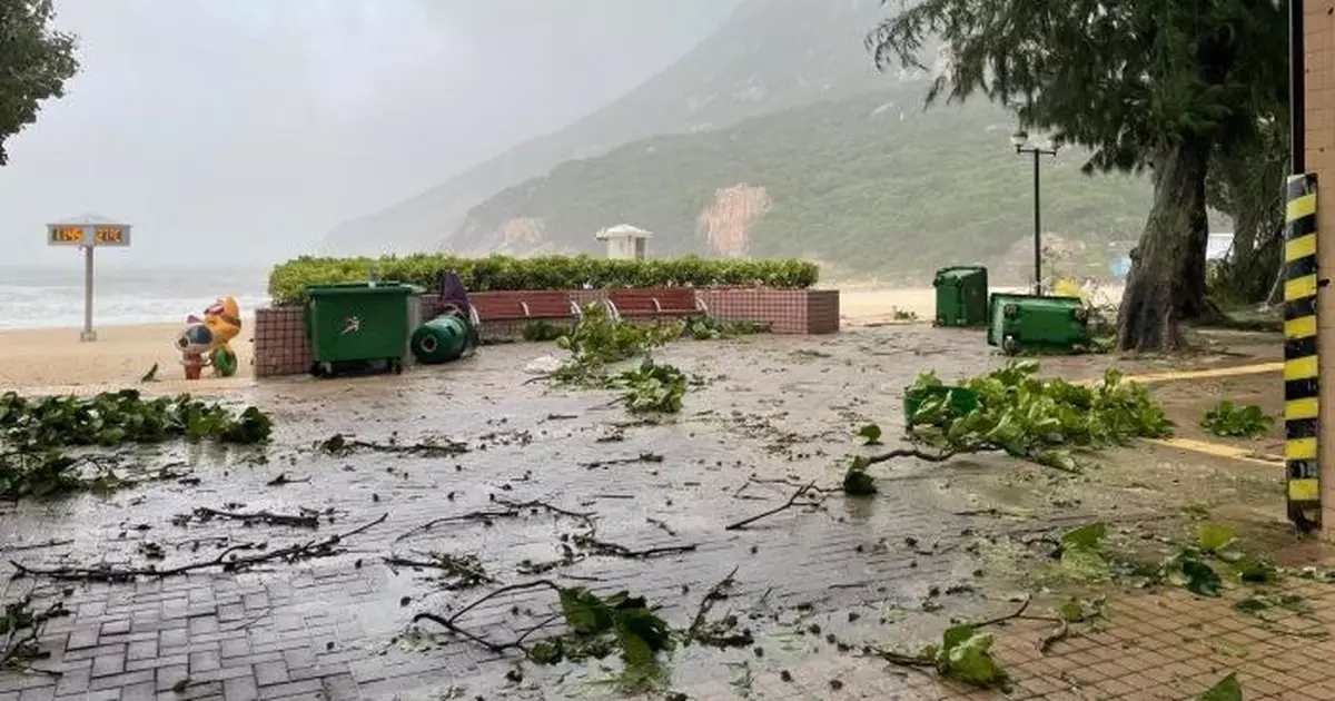 風暴韋帕｜天文台：韋帕在香港以南約50公里掠過 本港整體風力與蘇拉襲港時相約