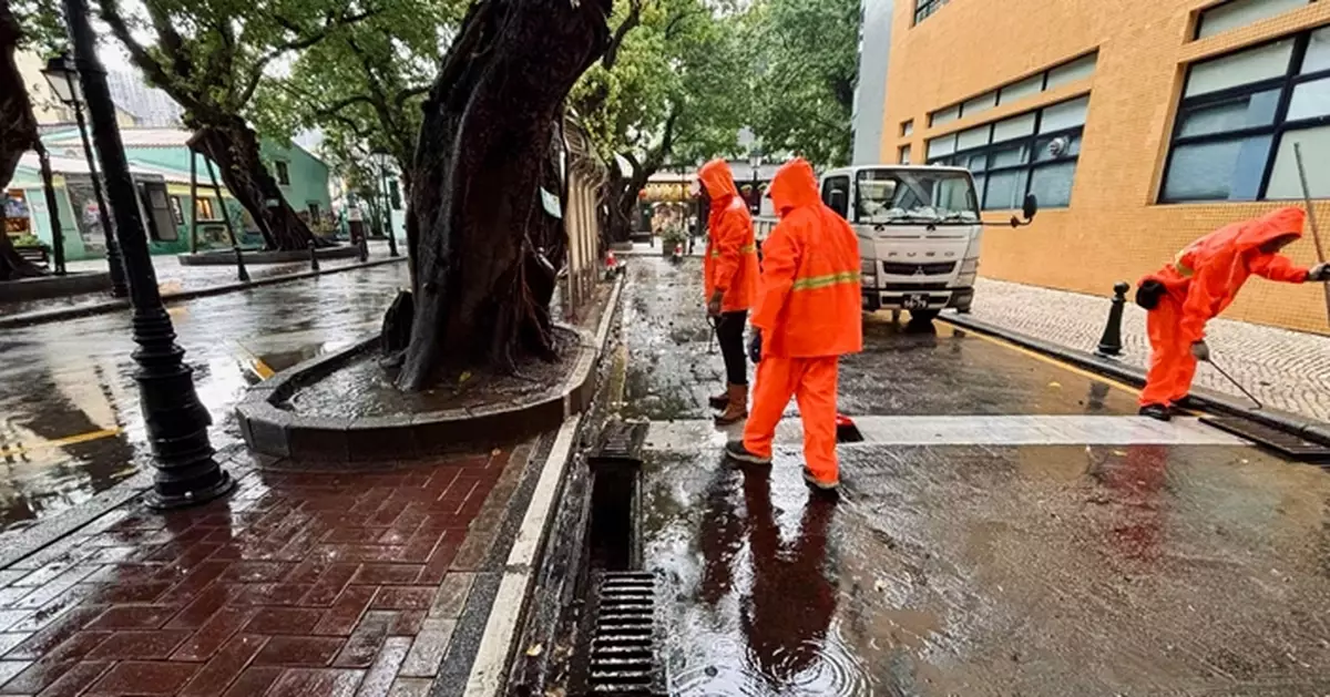 風暴消息｜澳門將於中午12時半改掛十號風球