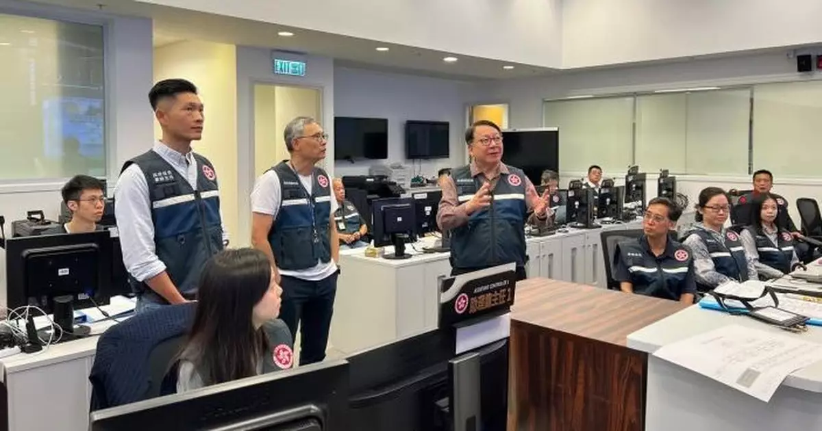 風暴消息｜陳國基：當局嚴陣以待　颱風過後盡快讓市面復常