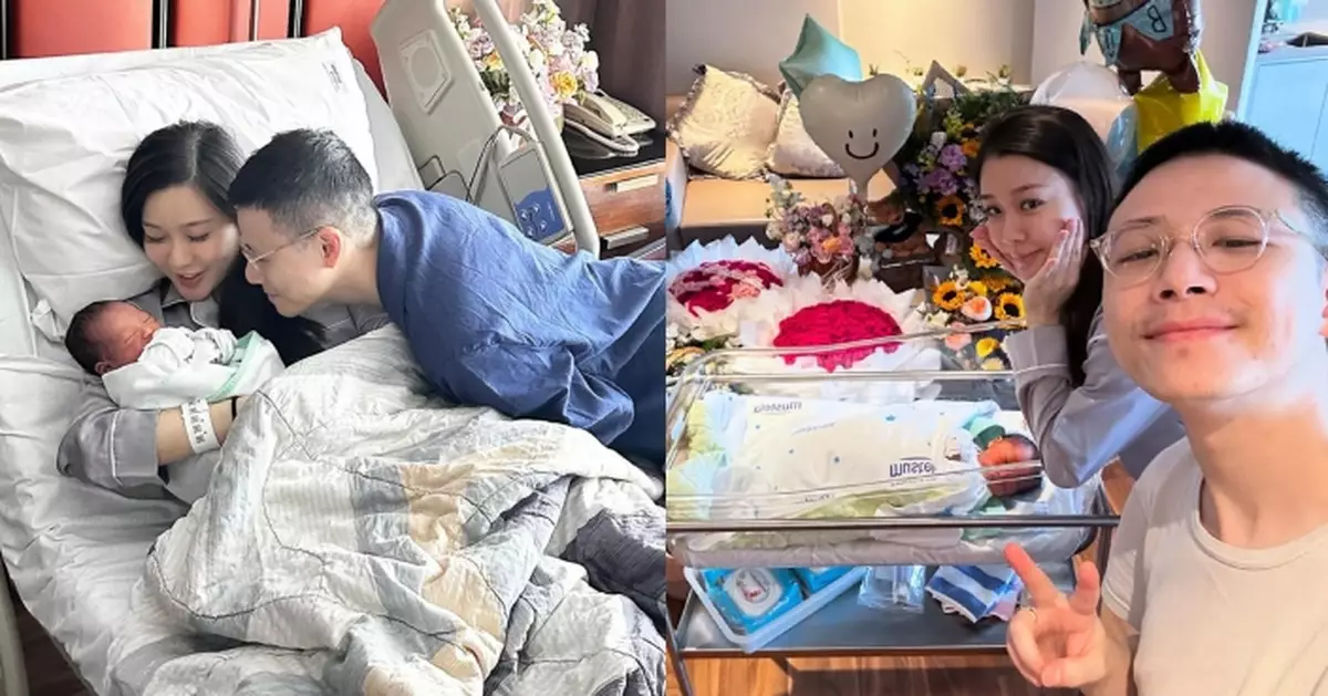 陳詩欣分享生B後點滴 感激「神隊友」老公貼身照顧：啲父愛發發聲湧出來！