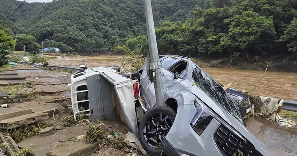 南韓連續5日暴雨 釀18死9人失蹤