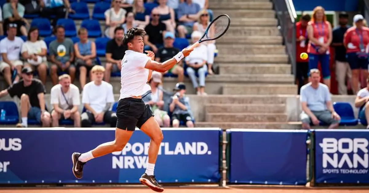 黃澤林世大運網球男單16強止步