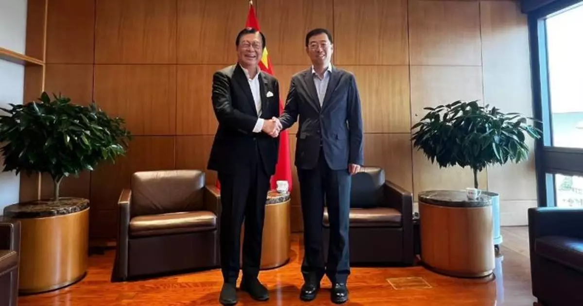 貿發局主席馬時亨訪北京 晤中國銀行董事長冀促進雙方務實合作