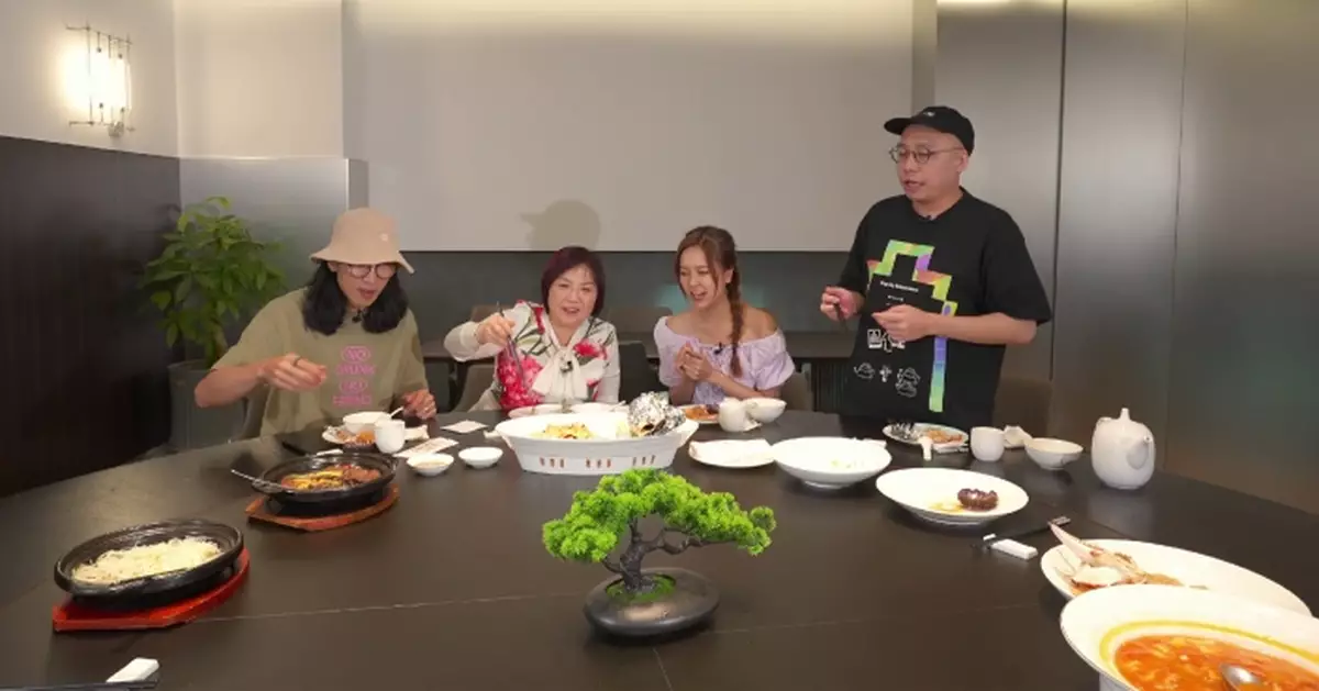 《旅行最緊要近》麥玲玲嚐千元一片燒巨型響螺片 C君自嘲三人組合似《魔戒》胡敏芝被稱「小薛凱琪」