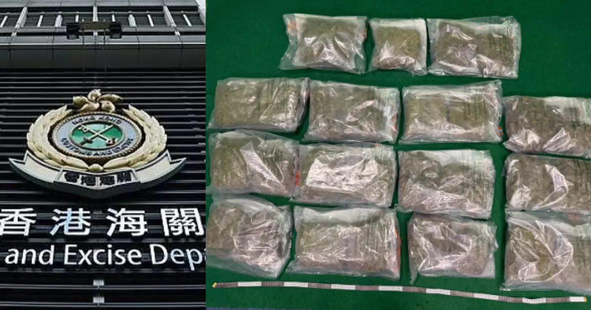 曼谷抵港34歲男旅客 行李藏約值300萬元大麻花被起訴