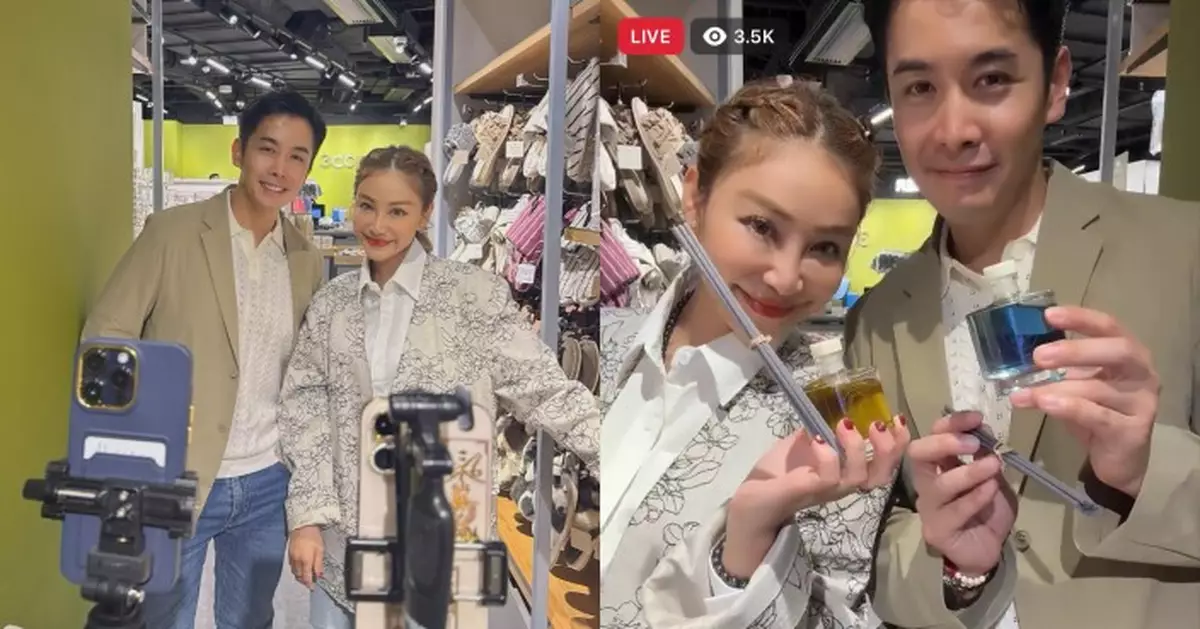 日系雜貨登陸香港 帶貨女王ViVi孖李日朗獨家踩場直播3小時狂賣斷貨