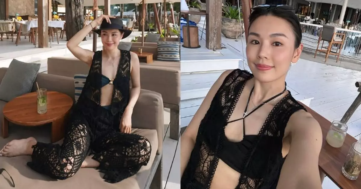 44歲何嘉莉夏日中門大開 保養得宜身材弗到漏