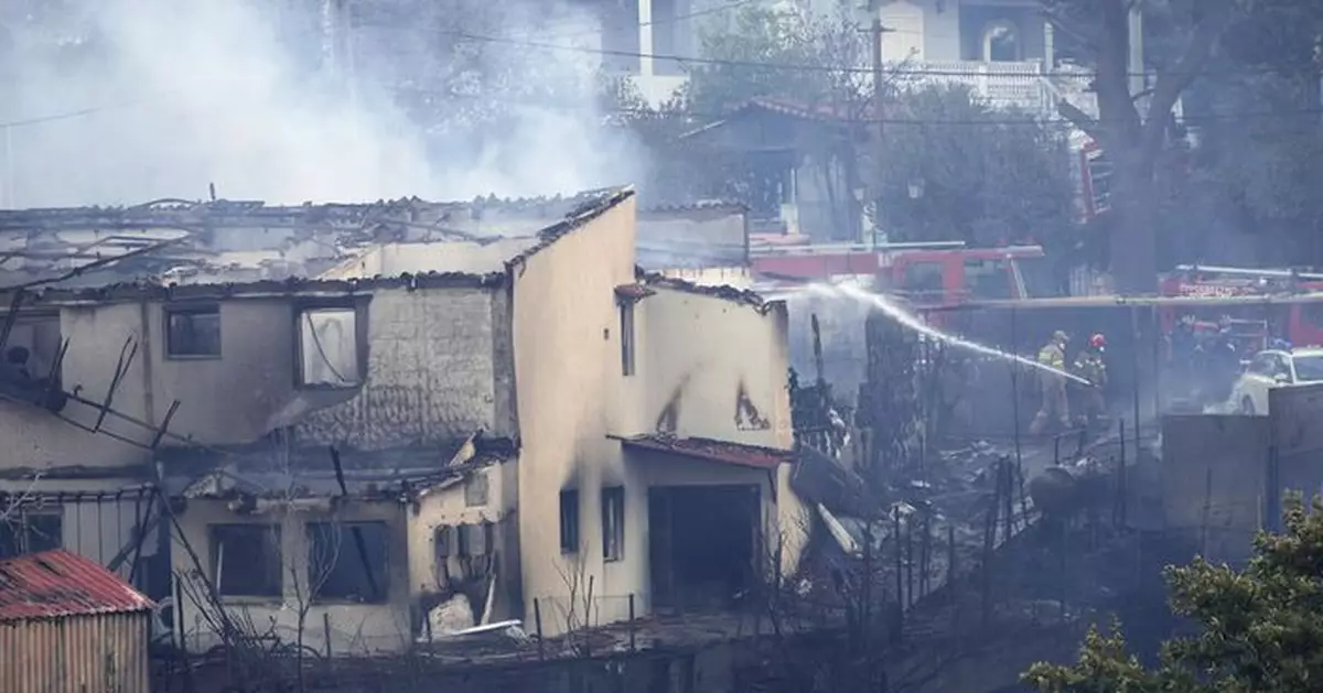 希臘熱浪下全國多處發生山火 政府向歐盟請求支援