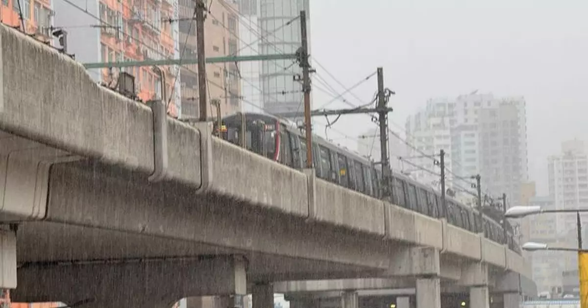 天氣｜九龍部分地區及青衣錄得約100毫米雨量