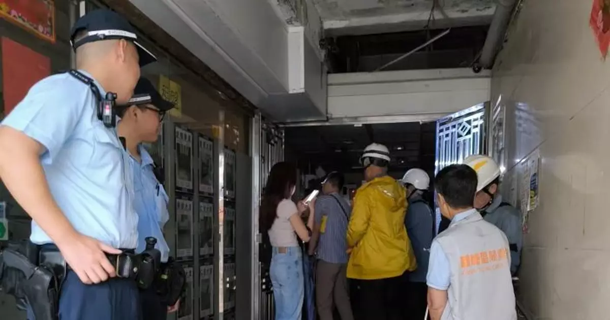 觀塘仁安大廈仍有約110戶沒電力供應　有居民到社區客廳暫住