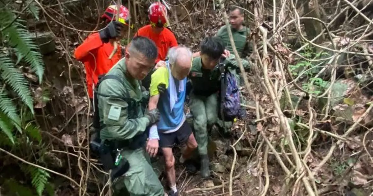 警無人機搜索結合定位系統提升救援效率 科技搜救建功17小時深山尋回7旬翁
