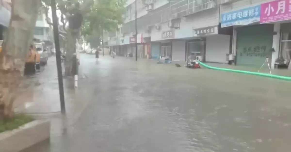 竹節草浙江舟山沿海登陸 浙江寧波多地出現積水
